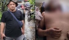 Wartawan Nico Saragih semasa hidup dan kondisi meninggal saat di rumah sakit. (Kolase)
