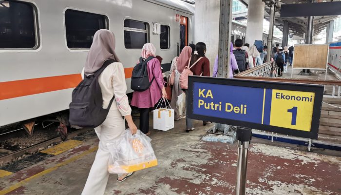 Long Weekend Maulid Nabi, Penumpang Kereta Api Sumut Tembus 33 Ribu, Naik 23 Persen