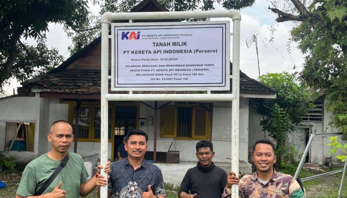 PN Medan Eksekusi Dua Aset PT KAI di Jalan Perintis Kemerdekaan