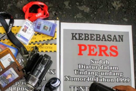 Ilustrasi - PWI Pusat desak BPMI Setpres beri klarifikasi terkait pencabutan kartu liputan istana wartawan CNN Indonesia