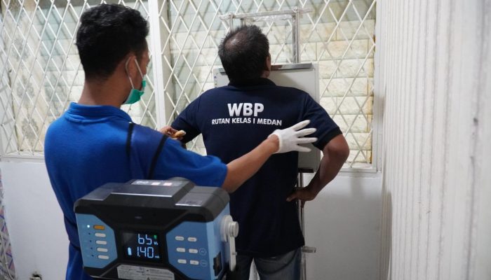 Deteksi Dini, Rutan Kelas 1 Medan Lakukan Skrining TB kepada 200 Warga Binaan