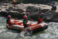 Atlet olahraga Arung Jeram. Dok: FAJI Kota Medan