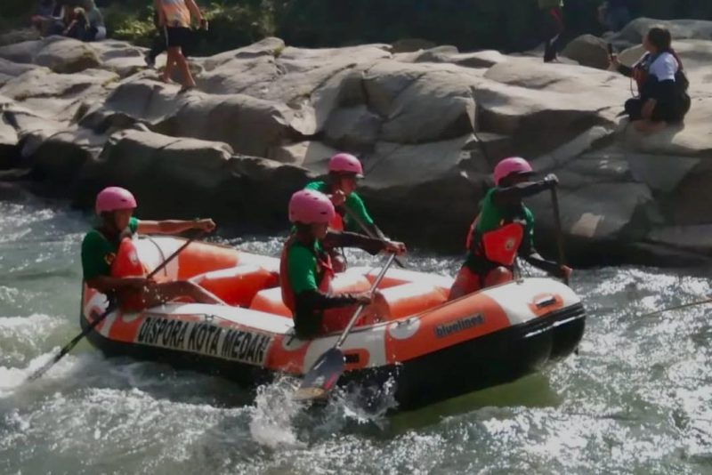 Atlet olahraga Arung Jeram. Dok: FAJI Kota Medan