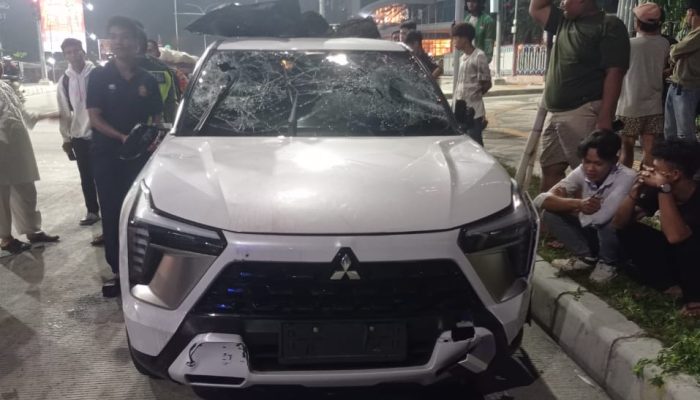 Pengemudi Mobil Mitsubishi X-Force di Medan Jadi Korban Amuk Massa Usai Dituduh Tabrak Lari