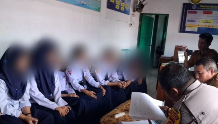 15 Pelajar SMP Kendari Kedapatan Konsumsi Tembakau Gorila, Polisi Lakukan Pembinaan
