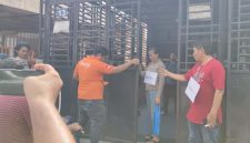 Penyidik Polsek Medan Baru menggelar pra rekonstruksi kasus kematian jurnalis Medan, Nico Saragih. 