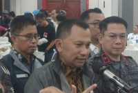 Kombes Pol Dr. Jean Calvijn Simanjuntak resmi ditunjuk Kapolri sebagai Kapolrestabes Medan. Topikseru.com/Mangara Wahyudi