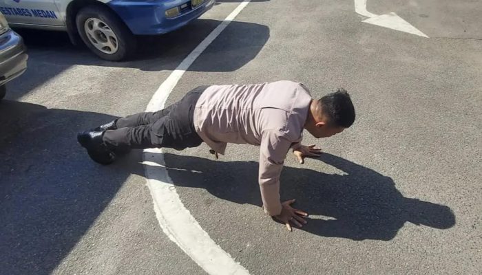 Bukan Kasus Pertama, Polisi Polrestabes Medan Dihukum Fisik karena Langgar Disiplin
