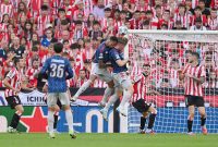 Arsenal menang telak dalam laga Liga Champions 2025/2026 dengan kemenangan penting 2-0 atas Athletic Club (David Ramos/Getty Images)