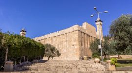 Masjid Al Ibrahimi di Hebron, Palestina. Foto: Getty Images