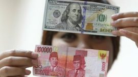 rupiah spot melemah 0,20% beraada di level Rp 16.448 per dolar Amerika Serikat (AS) dari sehari sebelumnya yang ada di Rp 16.416 per dolar AS di pasar spot.