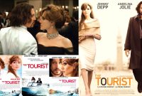 Sinopsis Film The Tourist kisah Seorang turis (Johnny Depp) di kereta menuju Venesia tiba-tiba didekati oleh seorang perempuan misterius (Angelina Jolie) karena alasan yang tidak biasa. Film ini tayang pukul 21.00 WIB.