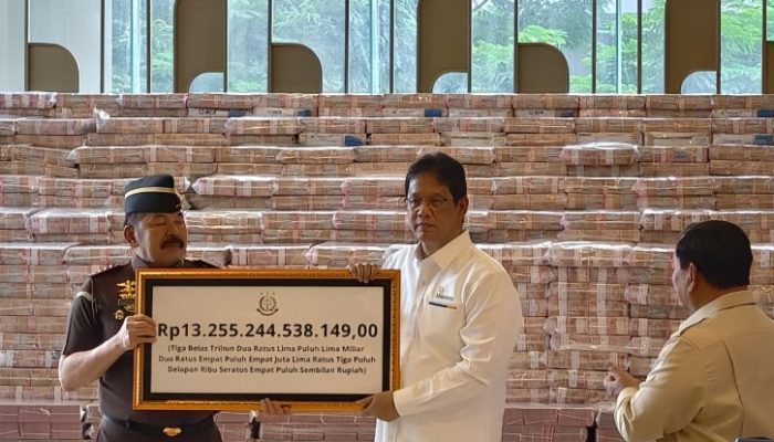 Kejagung Serahkan Rp 13,2 Triliun ke Negara dari Kasus Korupsi CPO, Prabowo Saksikan Langsung