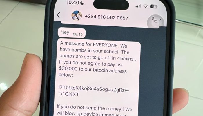 Teror Bom di Dua Sekolah Internasional Tangerang, Pelaku Minta Tebusan 30.000 Dolar Lewat Bitcoin