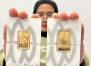 Harga Emas Antam Stagnan Dibanderol Rp2.235.000 Per Gram di Perdagangan Jumat (3/10/2025)