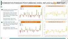 Data inflasi Medan bulan September 2025. Foto: Dok.BPS Kota Medan