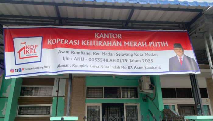 Koperasi Kelurahan Merah Putih Asam Kumbang Tak juga Beroprasi, Terkendala Pencairan Dana Pinjaman