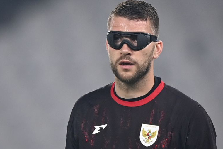 Penjaga gawang Timnas Indonesia, Maarten Paes