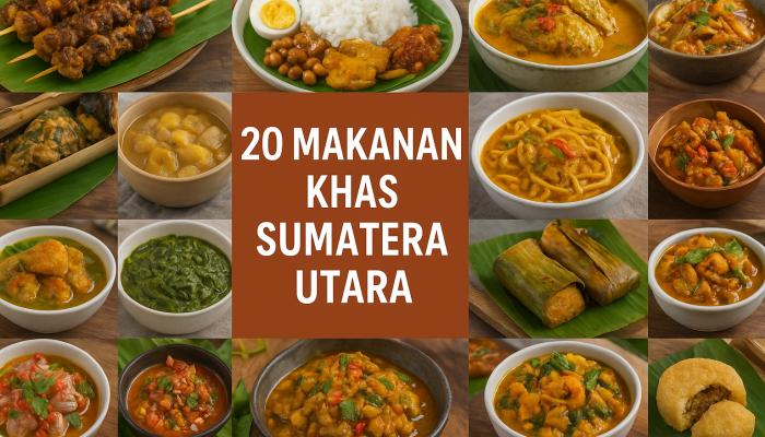 20 Makanan Khas Sumatera Utara yang Wajib Dicoba, Lezat dan Penuh Cita Rasa Nusantara!