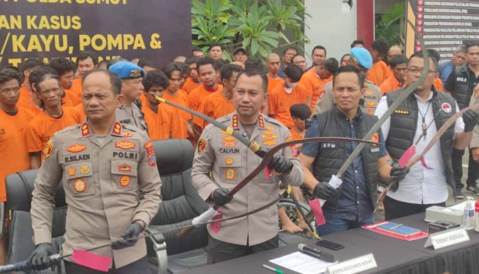 15 Hari Polrestabes Medan Tancap Gas, 103 Kasus Kejahatan Jalanan Terbongkar