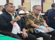 Mantan Kaolres Tapsel AKBP Yasir Ahmadi Dinilai Berbelit-Belit di Sidang Kasus Suap Proyek Jalan Rp 165 Miliar