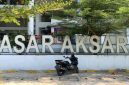 Suasana di Pasar Aksara Medan yang masih lengang  kendati telah diresmikan 3 tahun lalu. Foto: Topikseru.com/Agus Sinaga