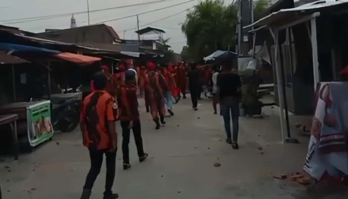 Bentrokan Ormas di Jalan Garuda Medan Area, Dua Warga Luka dan Lapak Pasar Rusak: Polisi Pastikan Kondisi Sudah Aman