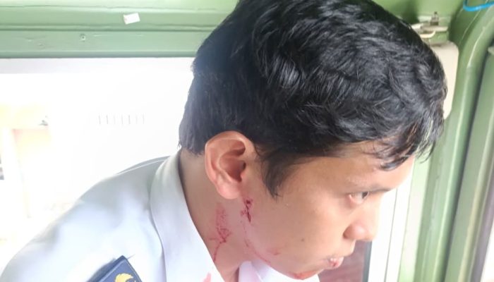 KAI Sumut Kecam Aksi Pelemparan Kereta di Asahan, Asisten Masinis Luka Wajah