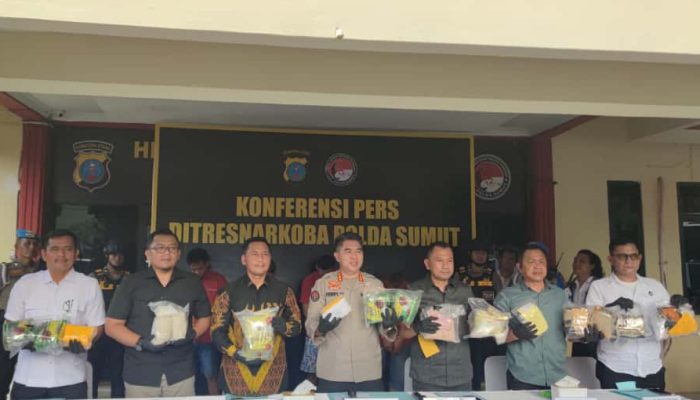Narkoba Masuk Warung dan SPBU! Polda Sumut Bongkar Tren Baru Peredaran di Labuhan Batu, 571 Kasus Terungkap