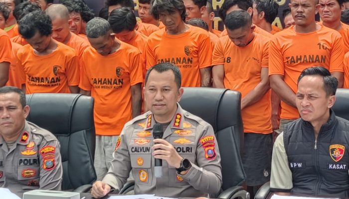 “Rayap Besi” Gerogoti Medan, 26 Kasus Pencurian Terungkap dalam 8 Hari