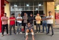 Polsek Medan Area berhasil menangkap Mhd. Albi Ilham Barus, pelaku begal sadis yang sempat viral di Jalan Sutrisno. Penangkapan ini membawa kelegaan bagi korban lain, PL,  yang motornya dibegal pelaku. Foto : Dok Polsek Medan Area