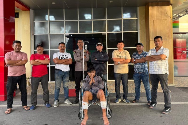 Polsek Medan Area berhasil menangkap Mhd. Albi Ilham Barus, pelaku begal sadis yang sempat viral di Jalan Sutrisno. Penangkapan ini membawa kelegaan bagi korban lain, PL,  yang motornya dibegal pelaku. Foto : Dok Polsek Medan Area