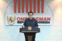 Pimpinan Ombudsman Dr. Hery Susanto, S.Pi., M.Si menyampaikan sambutan pada kegiatan FGD. Foto: Dok.Ombudsman RI