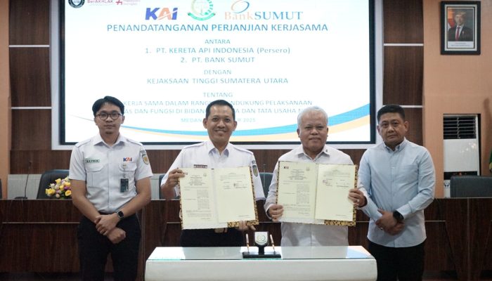 KAI Sumut Gandeng Kejati Sumut, Siap Tertibkan Aset Negara Bernilai Triliunan yang Diserobot!
