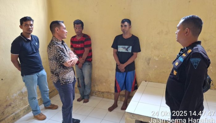 KAI Sumut dan Polisi Tangkap DPO Pencuri Alat Kereta Api di Belawan, Diduga Sering Berpindah Tempat!