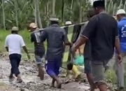 80 Tahun Merdeka, Jenazah Masih Dipikul Warga: Jalan Rusak di Asahan Bikin Miris, Pemda Lempar Tanggung Jawab