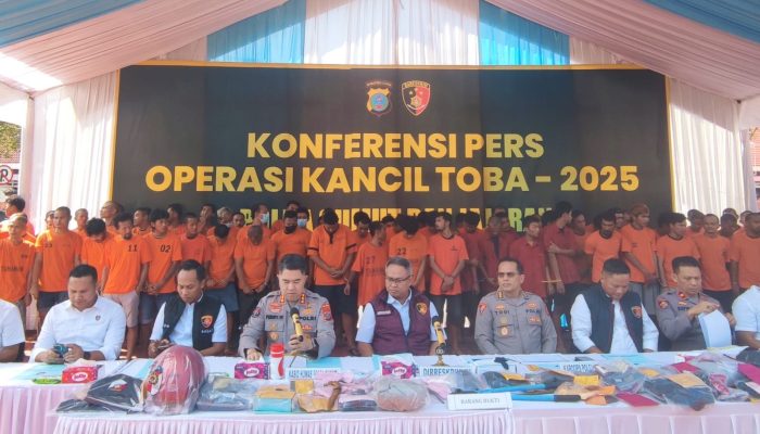 Operasi Kancil Toba 2025: Polda Sumut Bongkar 126 Kasus, 129 Pelaku Ditangkap – Modus Baru Pagar Dibongkar & Motor Diangkut Mobil Boks