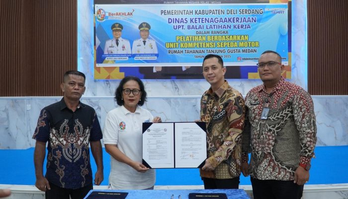 Rutan Kelas I Medan Gelar Pelatihan Montir Sepeda Motor untuk Warga Binaan, Siapkan Skill Pasca Bebas