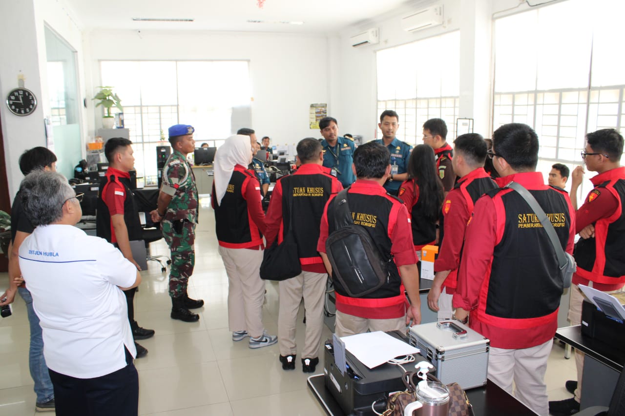 Penggeledahan Kejati Sumut Pelindo Belawan