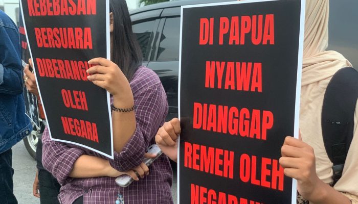 Gelombang Protes di Medan Soal Insiden Soanggama: Tuntut Hentikan Militerisme dan Perampasan Wilayah Adat di Papua