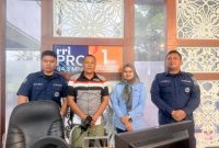 Polsek Sunggal meluncurkan strategi keamanan komprehensif untuk menekan angka kriminalitas di wilayahnya, (8/10/2025) lalu. Strategi ini berfokus pada pencegahan dengan melibatkan partisipasi warga melalui program CCTV dan patroli intensif. Foto : dok. Polsek Sunggal