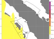 BMKG Peringatkan Gelombang Tinggi hingga 2,5 Meter dan Hujan Lebat di Sumut 6–9 Oktober 2025