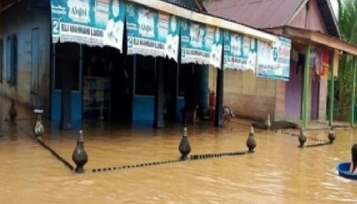 71 KK Terdampak Banjir di Mandailing Natal, BPBD: Air Belum Surut, Penanganan Masih Berlangsung
