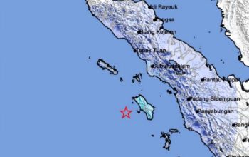 gempa Nias Barat hari ini