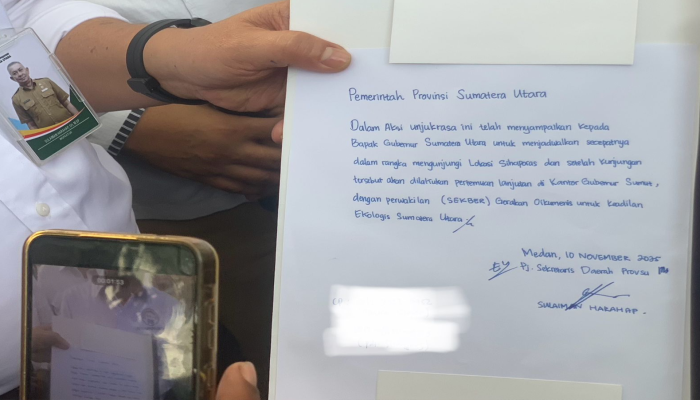 Bobby Nasution Tak Hadir, Sekber dan Sekda Sumut Teken Kesepakatan Kunjungi Sihaporas