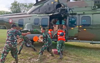 bantuan udara TNI AU
