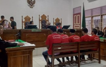 kurir ganja dituntut mati