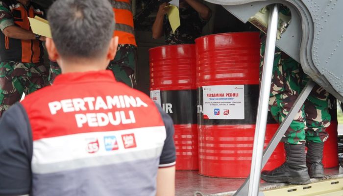 Pertamina Salurkan 11.100 Liter BBM dan Avtur untuk Penanganan Bencana Alam di Tapteng dan Sibolga