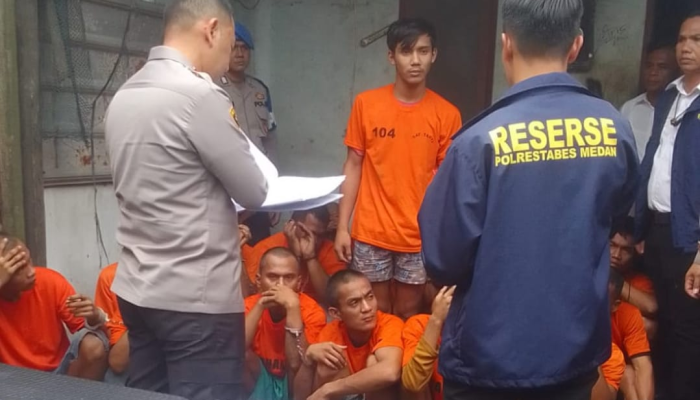 Bongkar Sindikat “Rayap Besi dan Kayu”: 96 Tersangka Diciduk Polrestabes Medan