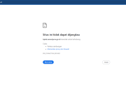 Akses Informasi Terputus: Situs BPBD Sumut Tidak Bisa Diakses Saat Ribuan Warga Mengungsi